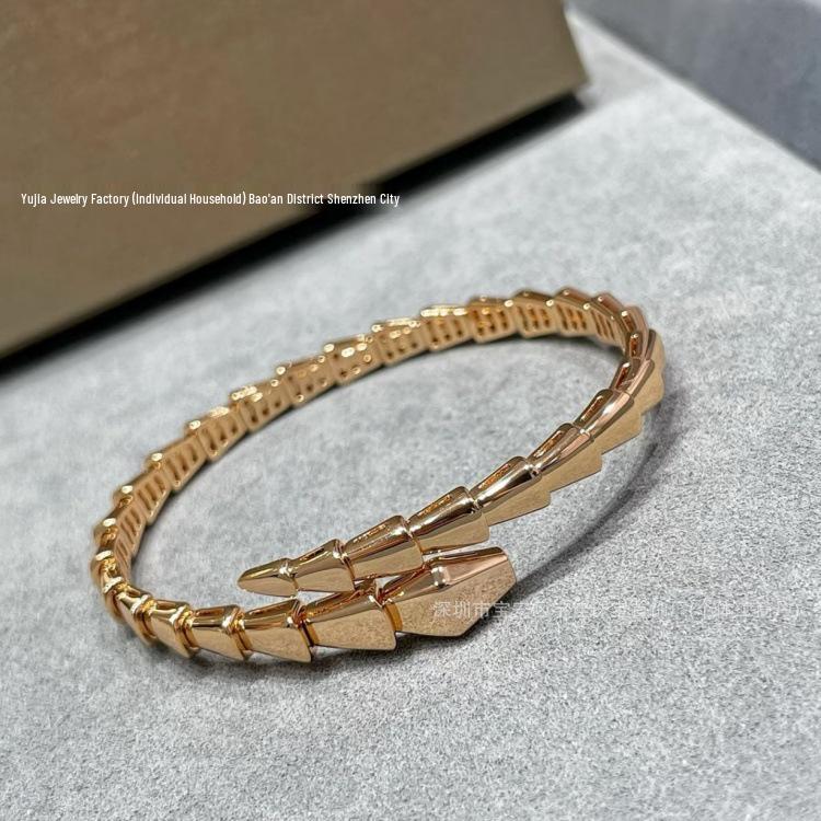 Seiko 18K Gold & Diamond Snake Bracelet: Women's 925 Sterling Silver, Double Circle, Mother-of-Pearl Inlay.