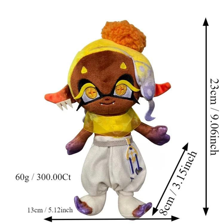 

Switch Splatoon 3 Plush Toy Juguetes De Peluche Anime Plushie Dolls Room Decoration Aesthetic Cosas Stuffed Pillow Xmas Gifts