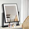 Makeup Mirrors Embellir Led Makeup Mirror Hollywood Standing Tabletop Vanity Black