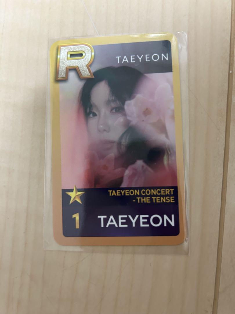 

[Б/У] Концерт Girls Generation Тэён в Сеуле Карта для обмена Суперзвезда