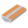 6-Square Quick Press-Type Wire Connector, High-Power, 12-Position Terminal