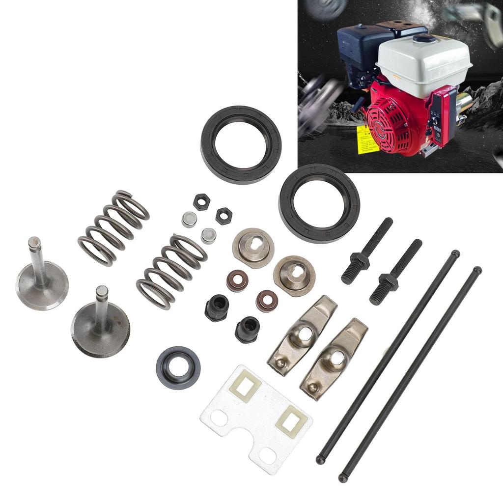 24PCS Valve Push Rod Kit for GX340 GX390 11hp 13hp Engines - Improve Performance