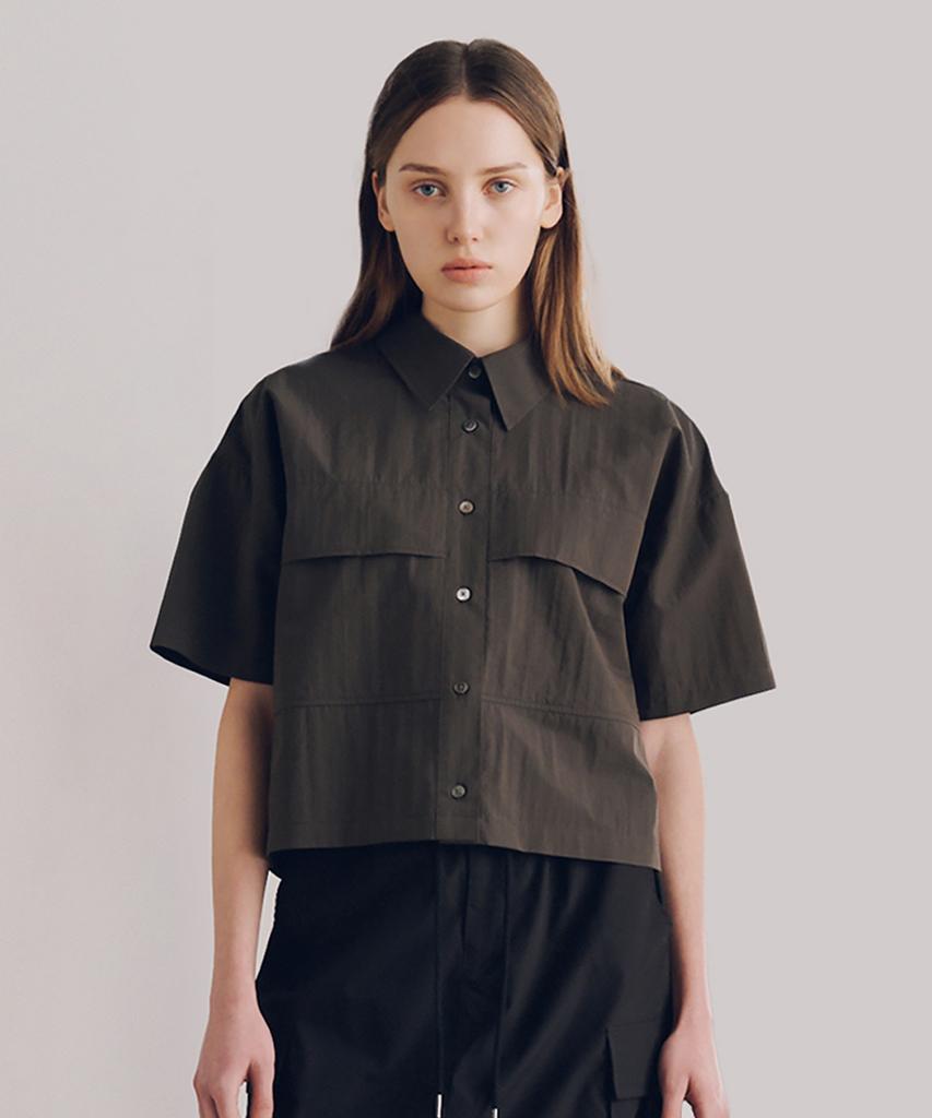THE SATURDAY EVENING POST Big Pocket Shirts_Charcoal