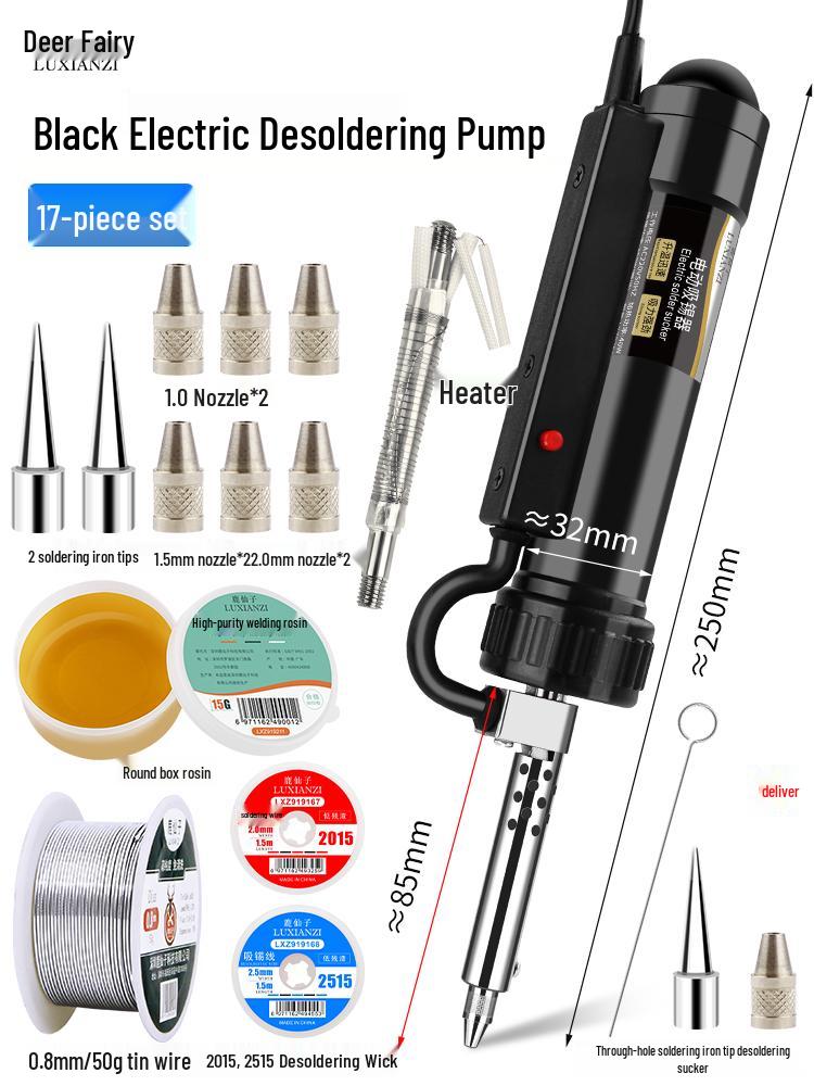 Deer Fairy Dual-Use Electric Desoldering and Soldering Tool