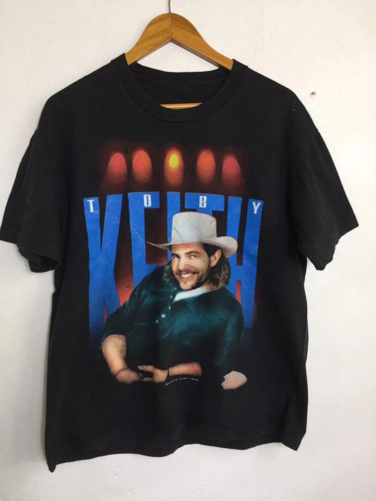 Toby Keith Promo Album Tour You Aint Much Fun T Shirt Full Size Unisex T-Shirt S