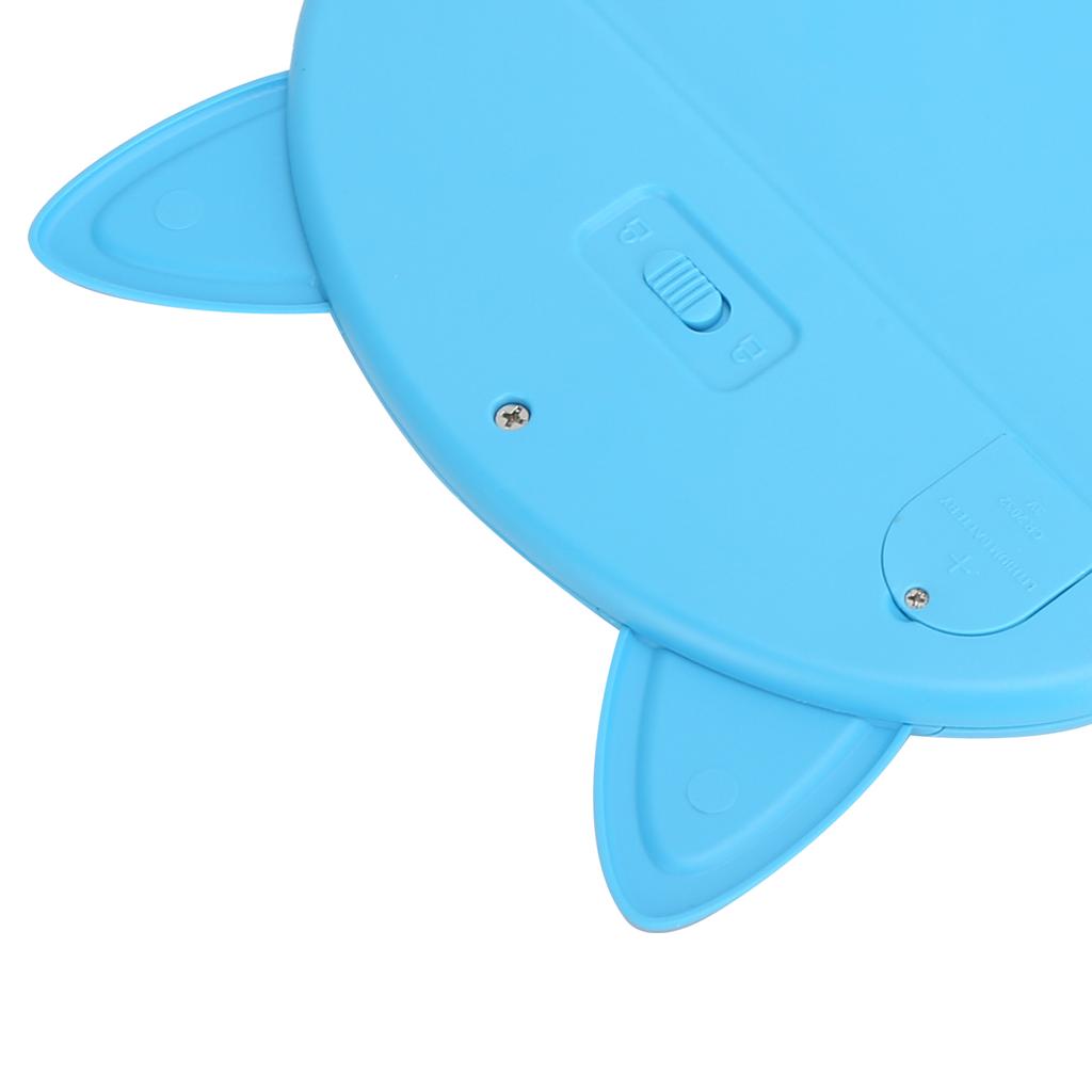 9in LCD Writing Tablet Cartoon Cat Digital Drawing Board with AntiErasing Lock for Children(Blue )