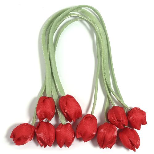 Tulip Buds Hot Diamonds Gypsophila Bilateral Ribbons Hair Loops Head Ropes Hairpins Shoes Hats Bags Toys Clothing Accessories