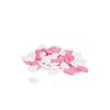 Jar of Sweet Decorations "white/ Pink Heart" 50g