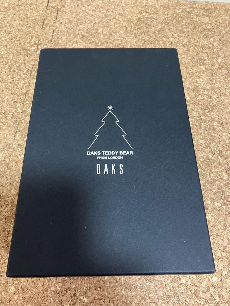 [USED] DAKS Teddy Bear Red