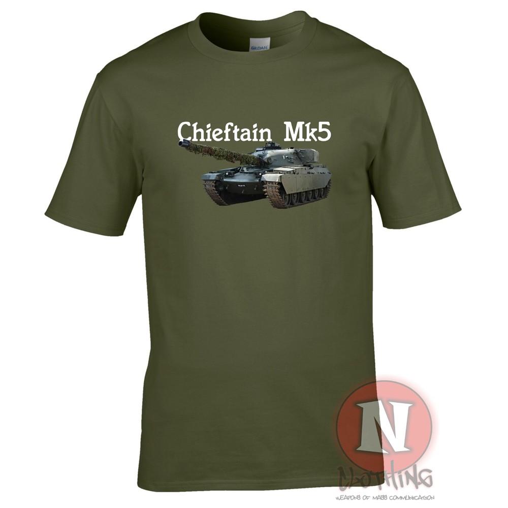 Chieftain Tank TShirt Fv4201 Cold War British Army Mbt 1960 90s Military