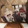 Anime M-Mushoku Tensei Floor Mat Soft Flannel Floor Mat  Suitable for Entryways, Living Rooms, Bedrooms, and Bathrooms