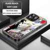 Banksy Graffiti Art  Phone Case For iPhone17 16 15 14 13 12 11 X XR XS 8 Plus Mini Pro Max Glass Magnetic Case