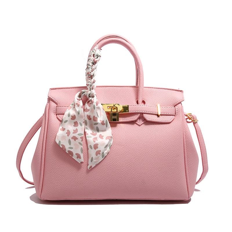 

Текстура личи, большая вместимость, легкая роскошь, высокое качество, мягкая, прочная, модная, изысканная, легкая, для поездок на работу, для улицы, для пляжа, сумка кроссбоди, на плечо розовый