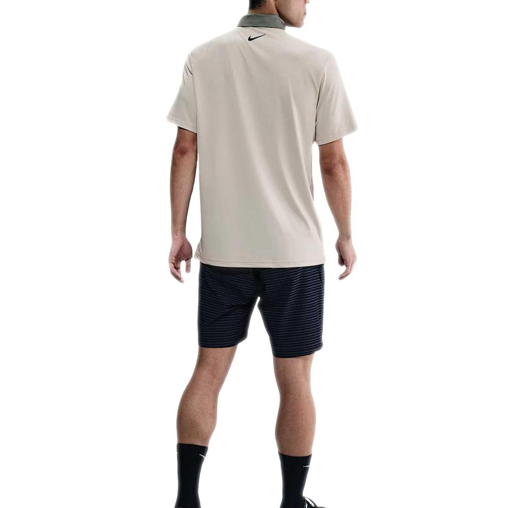 Nike Dri-Fit Swoosh Tour Fashion Versatile Comfortable Short Sleeve Polo Shirt Men Polo Shirts Off-White FZ7502-104