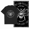 2025 100 Cotton Funny Cool Bee Print Pattern Mens Tshirt Tide Cool Plus Size Mens Novel Tshirt