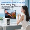 Compact Water-Cooled Air Conditioning Unit, Small Fan for Indoor Cooling, Featuring Water Cooling And Humidifying Capabilities, Dual Spray Settings