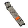 Nylon Band for T Rex 3 Hook and Loop Adjustable Sporty Style Replacement Smartwatch Wristband Loop Strap Grey