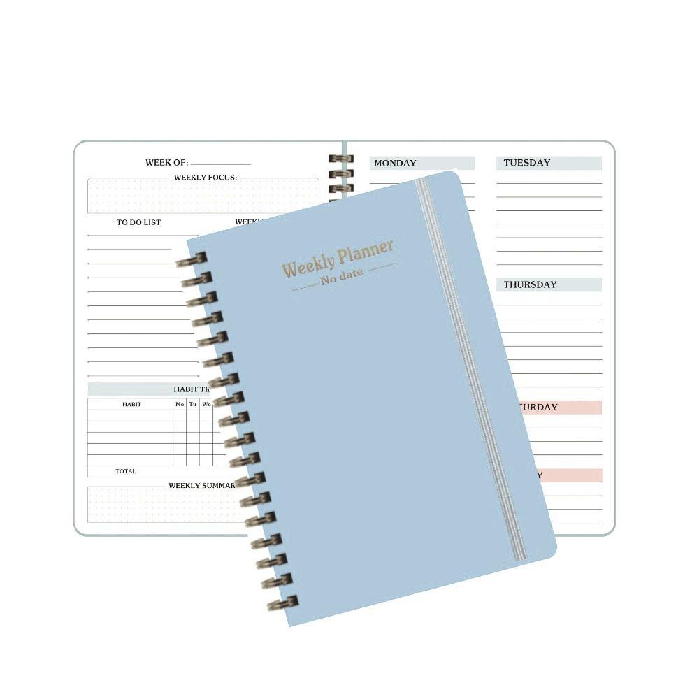 Planner Reminder Weekly Schedule Book A5 Coil Notebook High Quality Weekly Planner School