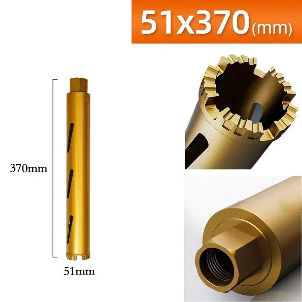M22 Concrete Core Drill Bit 370mm for Efficient Drilling in Hard Surfaces Compatible with Most Drilling Machines