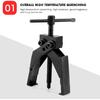2 Claw Bearing Puller,2 Claw Puller Separate Lifting Device Strengthen Bearing Rama With Screw Rod For Auto Mechanic Maintenance Bearing Removal Tool