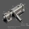 Stainless Steel Door Latch Solid Sliding Bolts Latch Hasp Home Hardware Gate Safety Toilet Door Lock