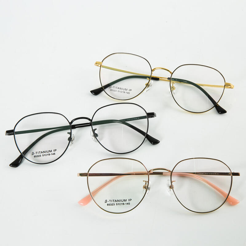 Luxurious Fashion Titanium Glasses Frame (Blue Light X)_3215