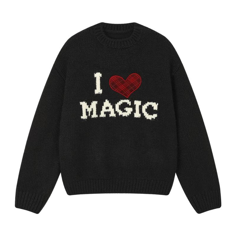 ELLE KIDS Girls Color-block Jacquard Sweater 110/120