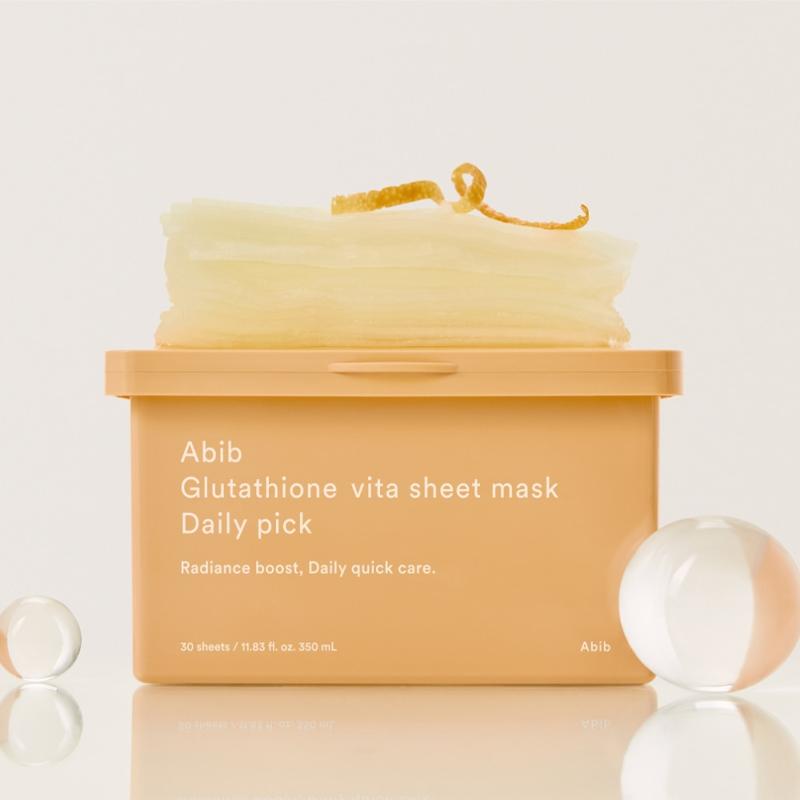[Abib] Glutathione Vita Sheet Mask Daily Pick 350ml 30EA