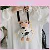 Ins Style Cute Cow Plush Shoulder Bag For Girls Fresh And Sweet Mini Size