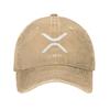 XRP RIPPLE Casual Baseball Cap Summer Trucker Hat Sun Visor Outdoor Sport Hip Hop Hats FeUnisex Unisex Street Style Baseball Caps