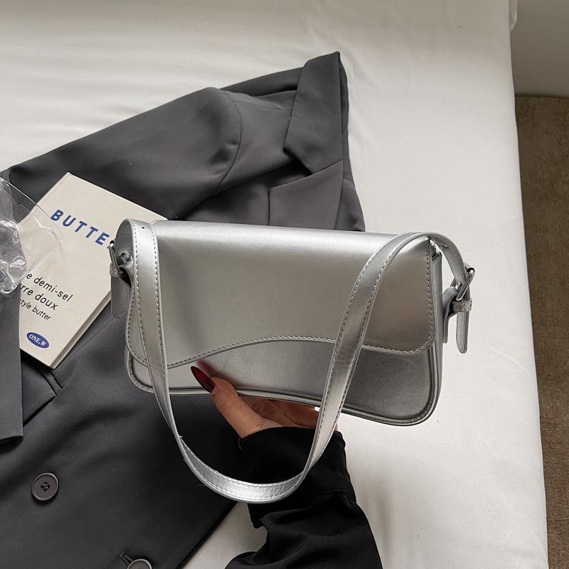 Underarm Bag Women's Versatile 2025 New Fashion Niche Design Shoulder Messenger Bag High-end Small Square Bag