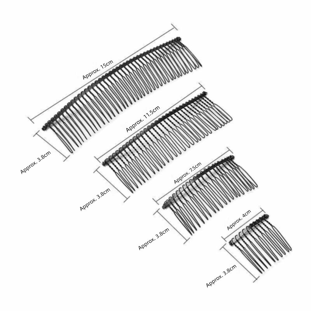 10 Pcs S/M/L/XL Size Invisible Hair Clip Inverted Design Hair Detangling Tool  Women Tiara Tools