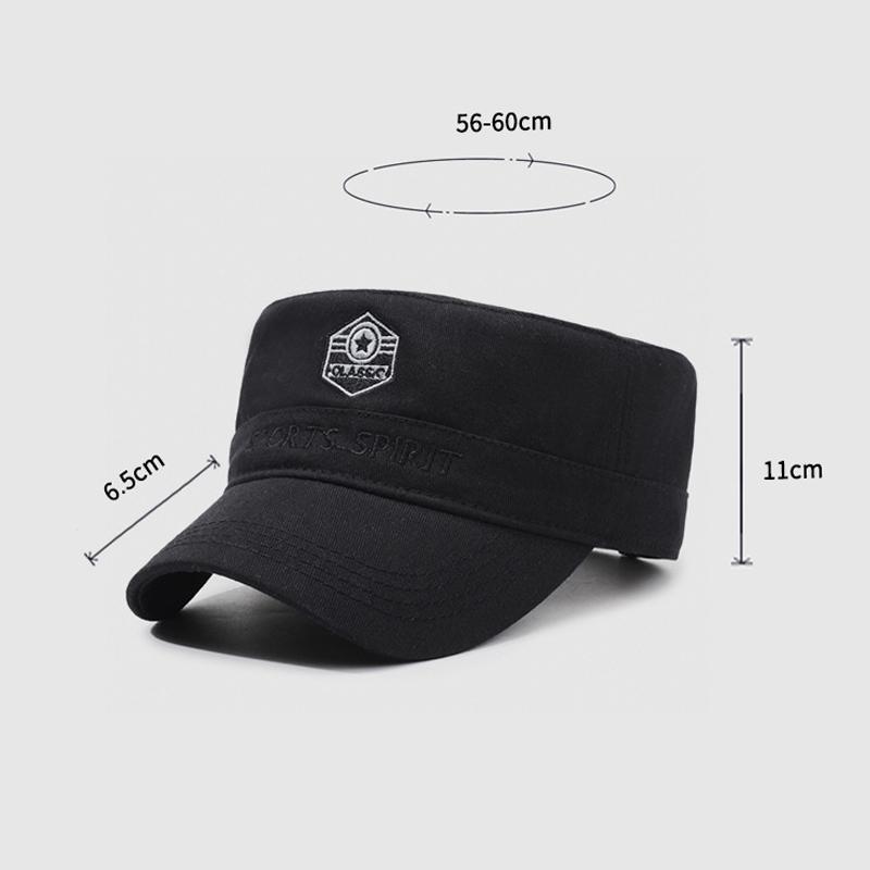 British Style Flat Cap Men's Hat Four Seasons Breathable Cap
