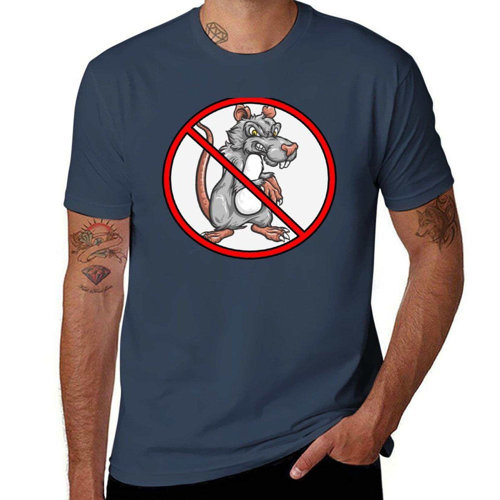 No Rats Tshirt Stain Resistant Casual Tee S