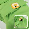 Dirt-Resistant Dog Raincoat Hooded Design Belly Protection Dog Rain Jumpsuit Easy To Wear 4-Leg Cover Frog Pet Poncho Small Dogs