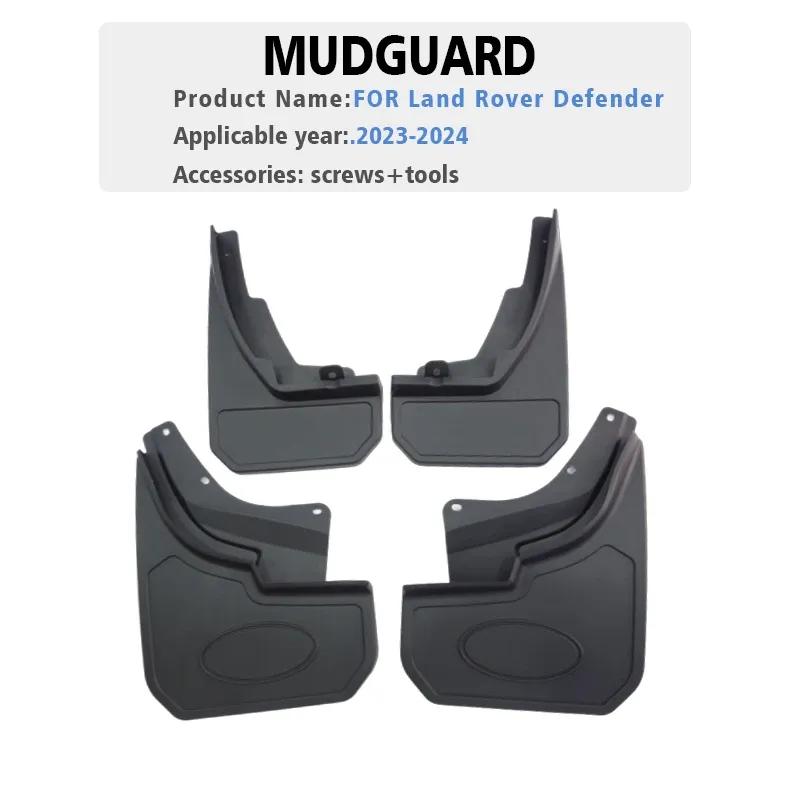 FÜR Land Rover Defender 130 L663 2024 2025 Schmutzfänger Kotflügel Schmutzlappen Spritzschutz Schmutzfänger Auto Zubehör Vorne Hinten 4 Stück