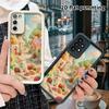 Phone Case: 2D flat, suitable for Samsung Galaxy A34 A35 M05 M06 S20 S22 S21 FE Plus 5G protective case, perfect for picnic time, Christmas, and Hallo