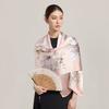 100% Silk Scarf Women Print Hangzhou Handkerchief Pure Silk Neckscarves Luxury Bufandas Silk Shawl   Long Scarf