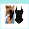 Stylish One-piece Swimsuit Bandage Bikini With Push-up Padding For Flattering Fit