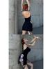 European/American Style 2026 Summer Halterneck Backless Bodycon Dress