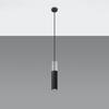 Borgio 1 black hanging lamp