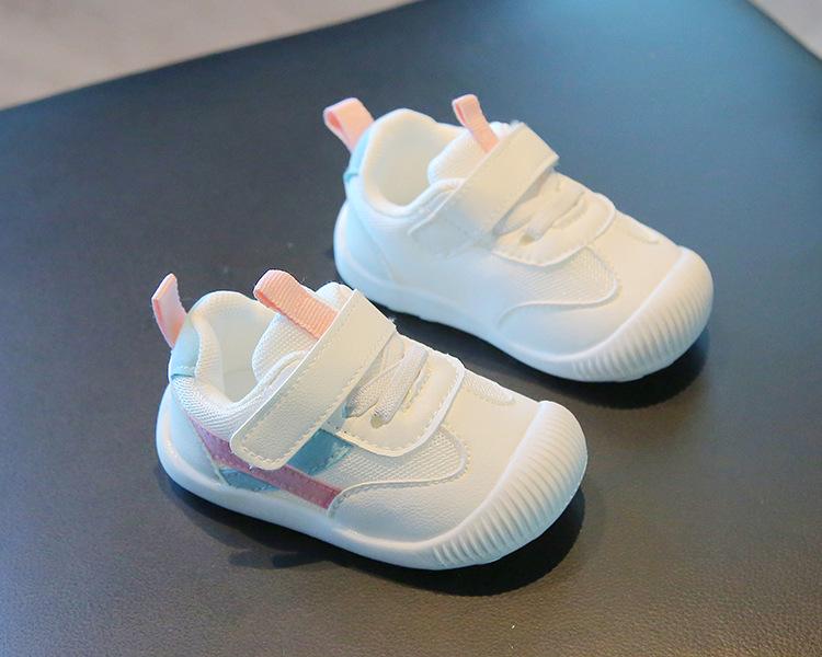 Breathable Mesh Soft Sole Shoes for Newborns & Toddlers - Versatile Spring/Autumn Fashion for Boys & Girls