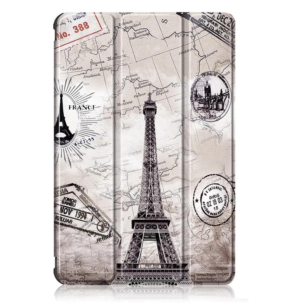 Étui pour Teclast T60 12  Tablette PC Fin Support Tri-pliage Couverture Livre à Rabat Étui Funda avec Coque Arrière Rigide Teclast T60 12 inch