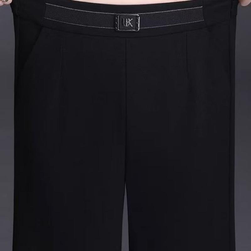 Wide-leg Pants Women Spring Autumn New Style High-waisted Loose Slim Straight-leg Trousers Petite Pants