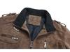 Men's Retro Suede PU Leather Motorcycle Jacket - Autumn/Winter Trend 2025