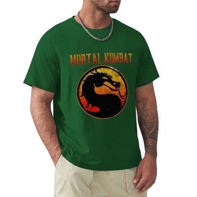 2024 Fashion Graphic Tshirts Cartoon Anime Vintage Mortal Kombat T Shirts Short Sleeve Casual Men 100% Cotton T-shirt Tee Tops#Color(2)