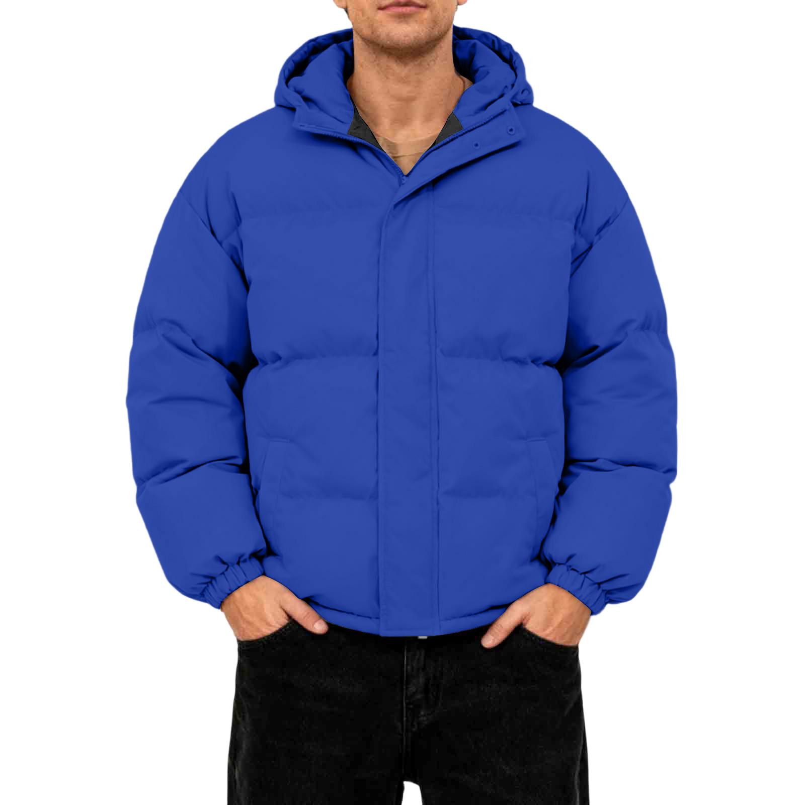 Men`s Oversized Casual Down Jacket With