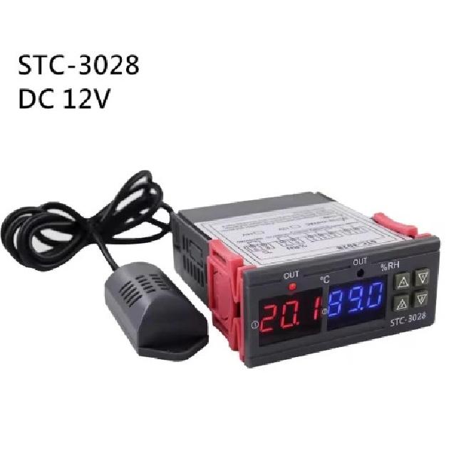 STC-1000 STC-3028 12V 24V 220V Termostat Digital Termometru Higrometru Controler Regulator Temperatură Umiditate