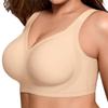 LetsJoli Women's Wire-Free Full Coverage Bra