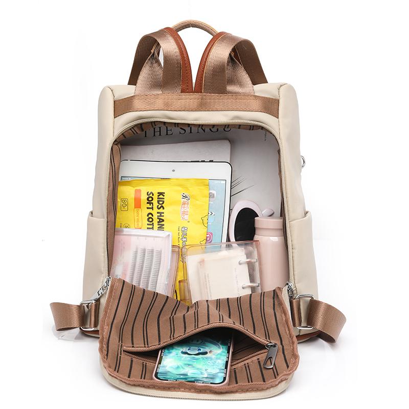 Women's Backpack - Large Capacity Adjustable Strap, Very Suitable for Travel and Daily Use, Travel Backpack, Safety Zipper Closu